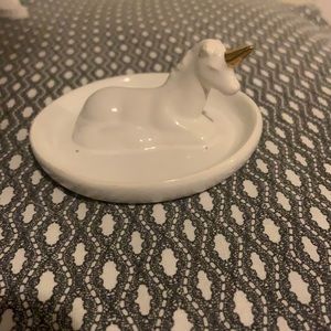 Unicorn jewelry dish